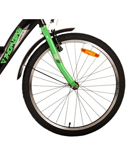 Volare Thombike Kinderfiets - Jongens - 24 inch - Zwart Groen