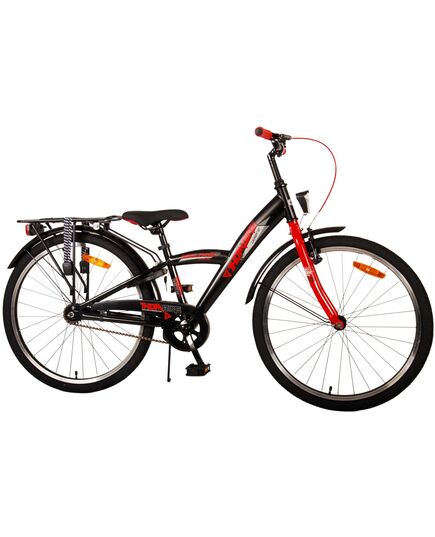 Volare Thombike Kinderfiets - Jongens - 24 inch - Zwart Rood