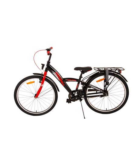 Volare Thombike Kinderfiets - Jongens - 24 inch - Zwart Rood