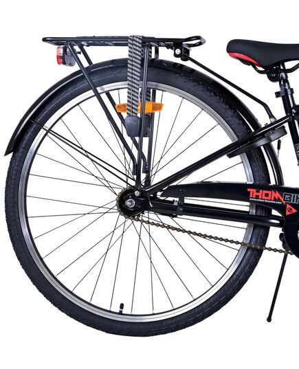 Volare Thombike Kinderfiets - Jongens - 26 inch - Zwart Rood