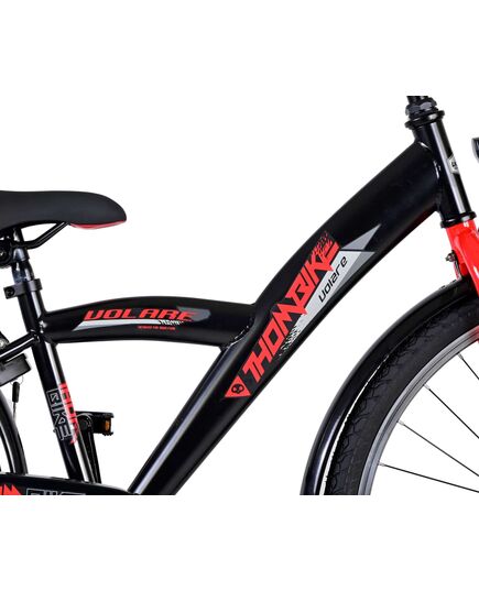 Volare Thombike Kinderfiets - Jongens - 26 inch - Zwart Rood