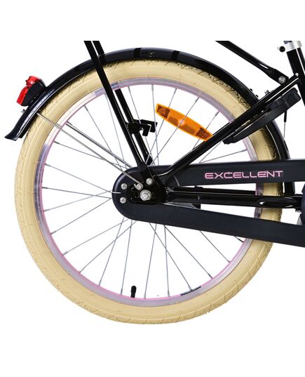 Volare Excellent Kinderfiets - Meisjes - 20 inch - Zwart