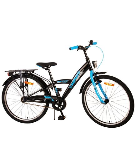 Volare Thombike Kinderfiets - Jongens - 24 inch - Zwart Blauw