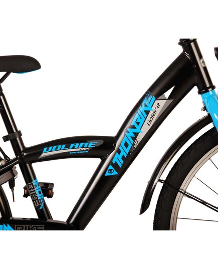 Volare Thombike Kinderfiets - Jongens - 24 inch - Zwart Blauw