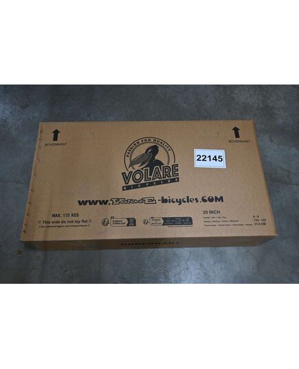 Volare Cross Kinderfiets - Jongens - 20 inch - Zilver - 6 versnellingen