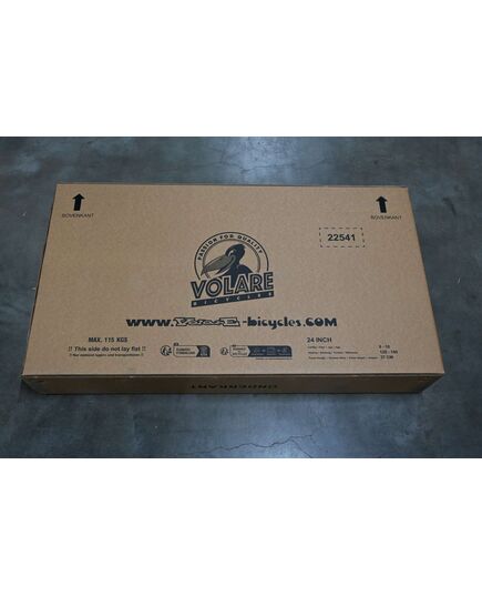 Volare Cross Kinderfiets - Jongens - 24 inch - Blauw - 18 versnellingen - Twee handremmen