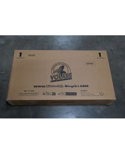 Volare Cross Kinderfiets - Jongens - 24 inch - Grijs - 18 versnellingen - Twee handremmen