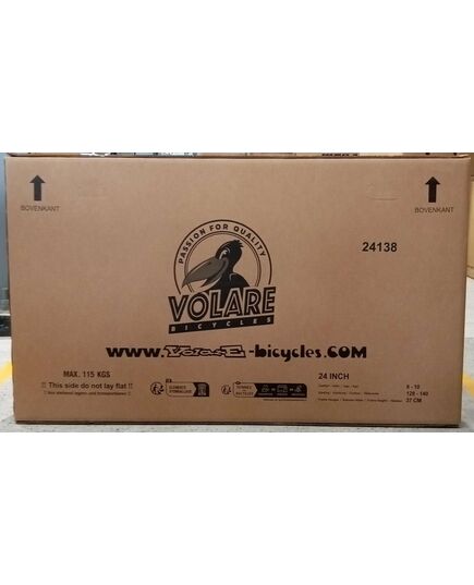 Volare Excellent Kinderfiets - Meisjes - 24 inch - Zwart - 3 Versnellingen