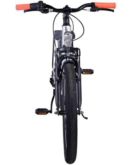Volare Cross Kinderfiets - Jongens - 20 inch - Zilver , 6 versnellingen