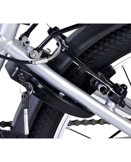 Volare Cross Kinderfiets - Jongens - 20 inch - Zilver , 6 versnellingen