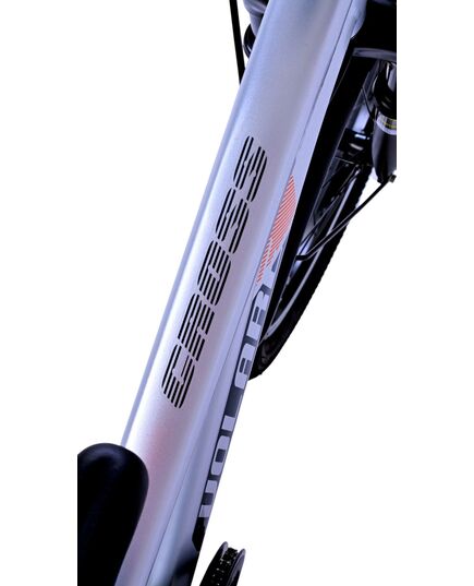 Volare Cross Kinderfiets - Jongens - 20 inch - Zilver , 6 versnellingen