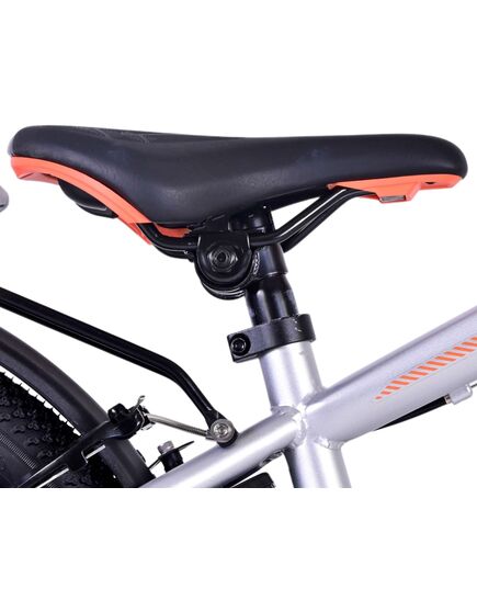 Volare Cross Kinderfiets - Jongens - 20 inch - Zilver , 6 versnellingen
