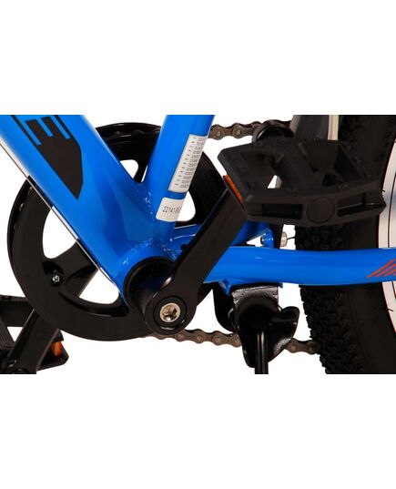 Volare Cross Kinderfiets - Jongens - 20 inch - Blauw - 6 versnellingen