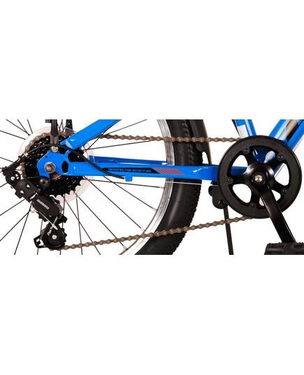 Volare Cross Kinderfiets - Jongens - 20 inch - Blauw - 6 versnellingen
