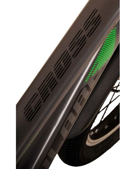 Volare Cross Kinderfiets - Jongens - 20 inch - donker Grijs, 6 versnellingen