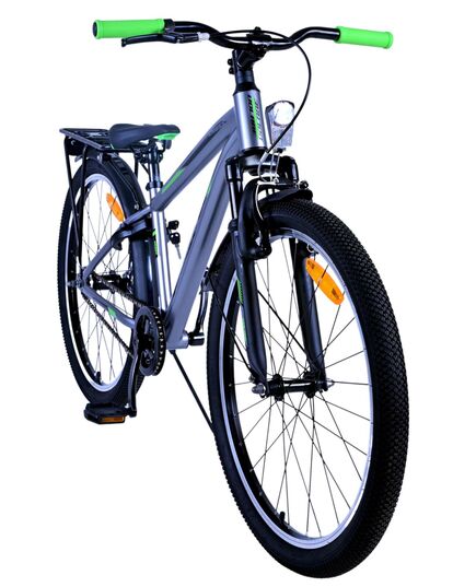 Volare Cross Kinderfiets - Jongens - 24 inch - donker Grijs