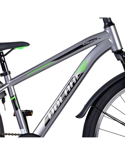 Volare Cross Kinderfiets - Jongens - 24 inch - donker Grijs