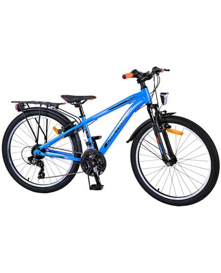 Volare Cross Kinderfiets - Jongens - 24 inch - Blauw - 18 versnellingen