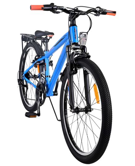 Volare Cross Kinderfiets - Jongens - 24 inch - Blauw - 18 versnellingen