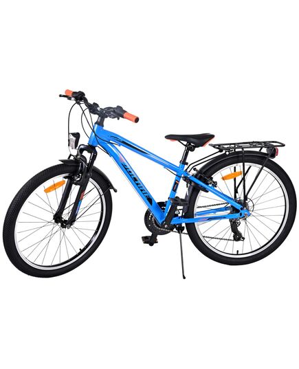 Volare Cross Kinderfiets - Jongens - 24 inch - Blauw - 18 versnellingen