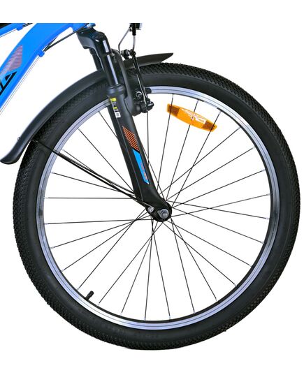Volare Cross Kinderfiets - Jongens - 24 inch - Blauw - 18 versnellingen