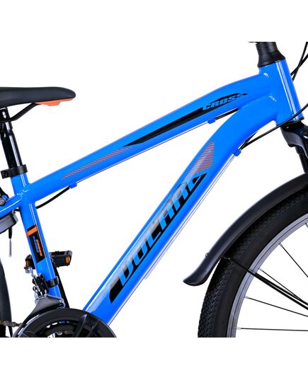 Volare Cross Kinderfiets - Jongens - 24 inch - Blauw - 18 versnellingen