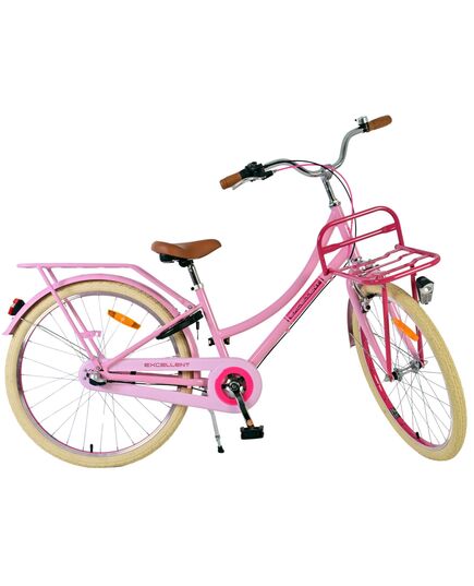 Volare Excellent Kinderfiets - Meisjes - 24 inch - Roze - 3 Versnellingen