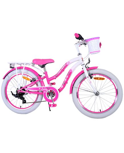 Volare Lovely Kinderfiets - Meisjes - 20 inch - Roze - 6 versnellingen