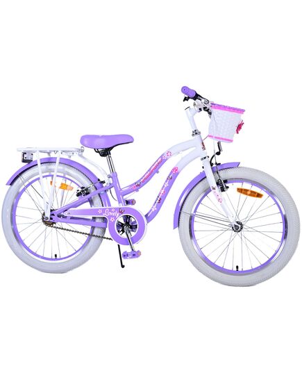Volare Lovely Kinderfiets - Meisjes - 20 inch - Paars - Twee handremmen