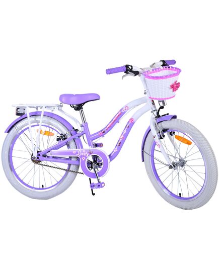 Volare Lovely Kinderfiets - Meisjes - 20 inch - Paars - Twee handremmen