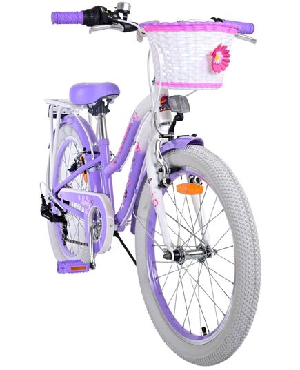 Volare Lovely Kinderfiets - Meisjes - 20 inch - Paars - 6 versnellingen