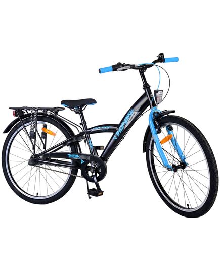Volare Thombike Kinderfiets - Jongens - 24 inch - Zwart Blauw - 3 versnellingen