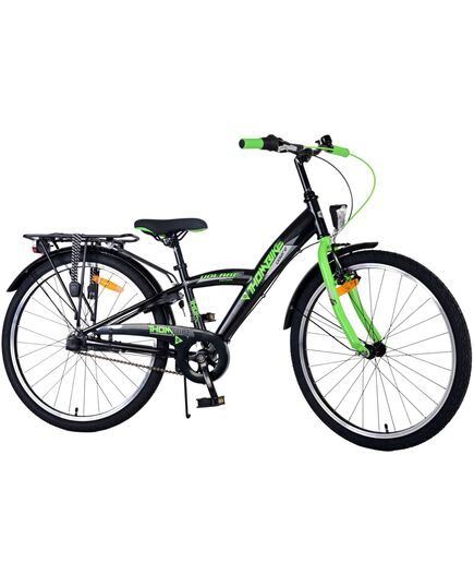 Volare Thombike Kinderfiets - Jongens - 24 inch - Groen Zwart - 3 versnellingen