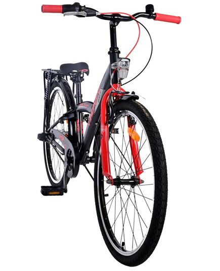 Volare Thombike Kinderfiets - Jongens - 24 inch - Rood - 3 versnellingen