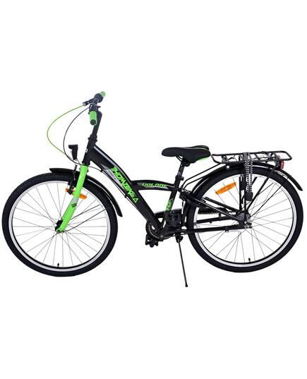 Volare Thombike Kinderfiets - Jongens - 24 inch - Groen Zwart - 3 versnellingen