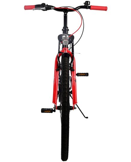 Volare Thombike Kinderfiets - Jongens - 26 inch - Zwart Rood - 3 versnellingen