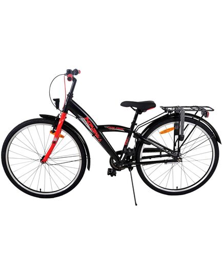 Volare Thombike Kinderfiets - Jongens - 26 inch - Zwart Rood - 3 versnellingen