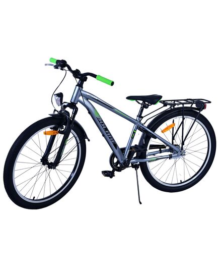Volare Cross Kinderfiets - Jongens - 24 inch - donker Grijs- 3 versnellingen