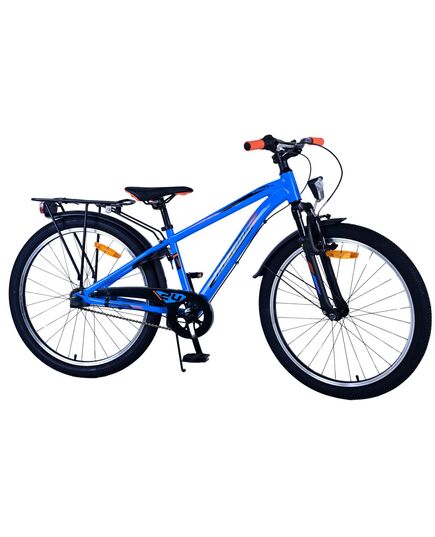 Volare Cross Kinderfiets - Jongens - 24 inch - Blauw - 3 versnellingen