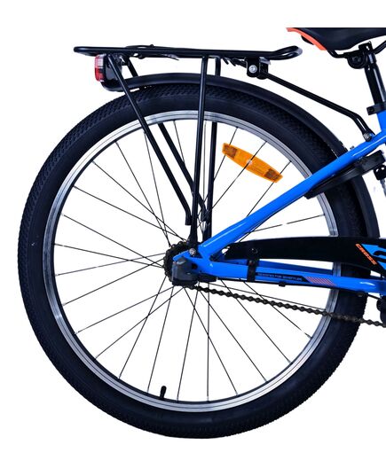 Volare Cross Kinderfiets - Jongens - 24 inch - Blauw - 3 versnellingen