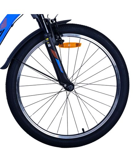 Volare Cross Kinderfiets - Jongens - 24 inch - Blauw - 3 versnellingen