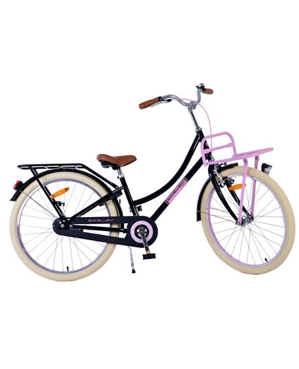 Volare Excellent Kinderfiets - Meisjes - 24 inch - Zwart