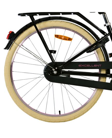 Volare Excellent Kinderfiets - Meisjes - 26 inch - Zwart