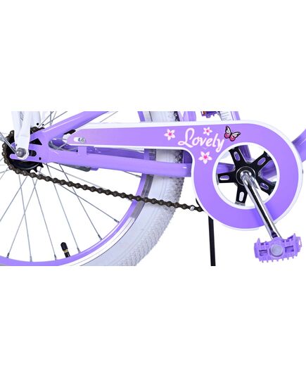 Volare Lovely Kinderfiets - Meisjes - 20 inch - Paars