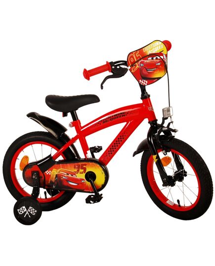 Disney Cars Kinderfiets - Jongens - 14 inch - Rood