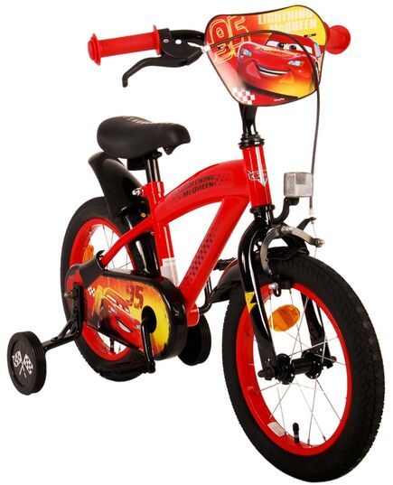 Disney Cars Kinderfiets - Jongens - 14 inch - Rood