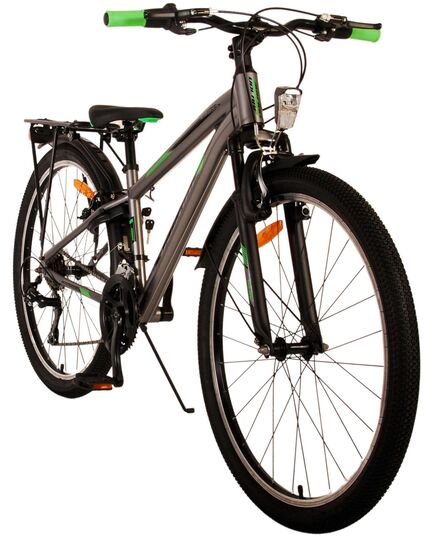 Volare Cross Kinderfiets - Jongens - 26 inch - Grijs 18 versnellingen
