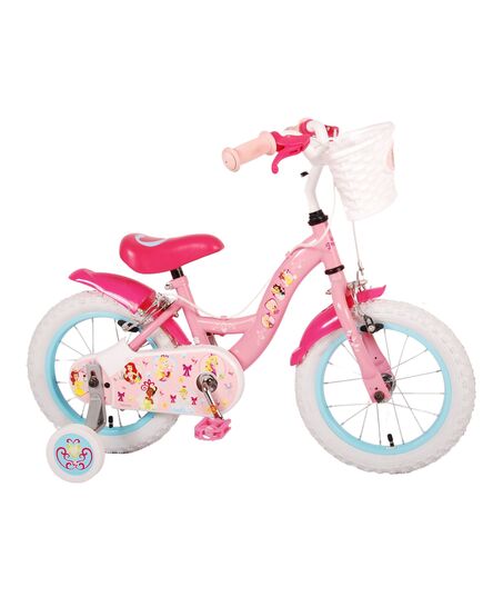 Disney Princess Kinderfiets - Meisjes - 14 inch - Roze - Twee handremmen