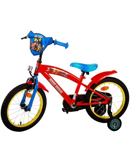 Paw Patrol Kinderfahrrad – Jungen – 16 Zoll – Rot Blau