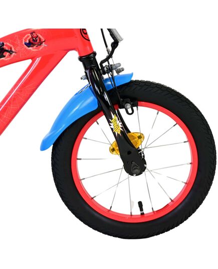 Marvel Spider-Man Kinderfiets - Jongens - 14 inch - Rood/Blauw